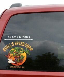 2 Pcs Personalized Hot Rod Garage Kustom Kulture Speed Shop Vinyl Stickers