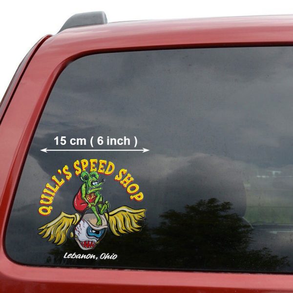 2 Pcs Personalized Hot Rod Garage Old School Garage Kustom Kulture Graphic Vinyl Decals