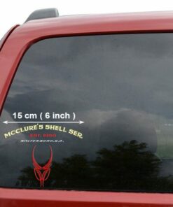 2 Pcs Personalized Pinstripe Hot Rod Garage, Lettering Speed Shop Vinyl Stickers