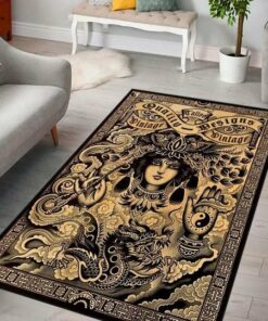 Vitange Tattoos Quality Designs Area Rectangular Rug Home Decor