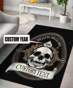 Personalized Tattoo Studio Area Rug Carpet Vintage Home Decor Gift Idea