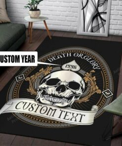 Personalized Tattoo Studio Area Rug Carpet Vintage Home Decor Gift Idea