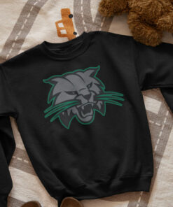 Ohio University Bobcat Short Sleeve Premium Hoodie