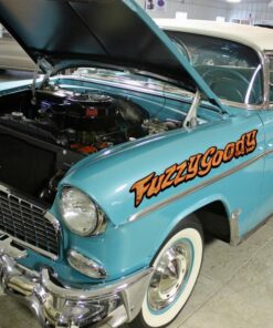 2 Pcs Personalized Hot Rod Lettering Vinyl Sticker