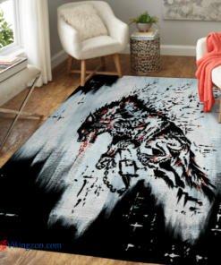 Fenrirorse Mythology Viking Area Rug