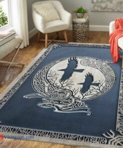 Ravenorse Mythology Viking Area Rug