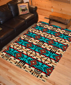 Personalized David Textiles Native Dreamcatcher Native American Area Rugs