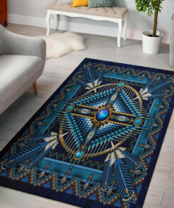 Personalized Mini Colorful Dreamcatchers Cream Native American Area Rugs