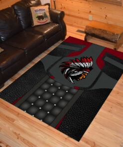 Personalized Symbol Chief Native American Area Rugs