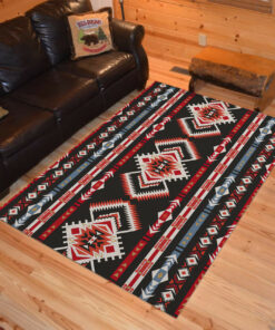Personalized American Aztec Navajo Seamless Native American Area Rugs