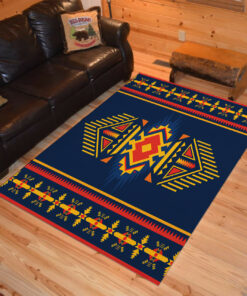 Personalized Aztec Seamless Pattern Ethnic Geometric Native American Area Rugs