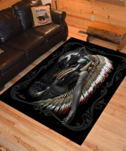 Personalized Licensed Queen Native American Area Rugs