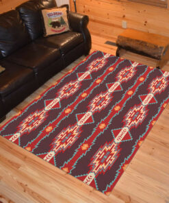 Personalized Native Southwest American Aztec Navajo Area Rugs