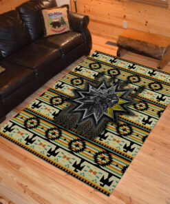 Personalized Native American Pattern Area Rugs