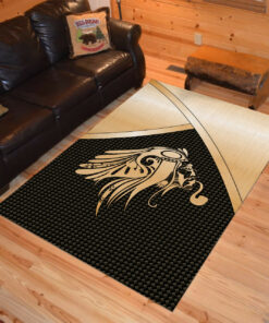 Personalized Symbol Chief Muticolor Native American Area Rugs