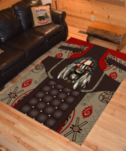 Personalized Tribal Chief symbols Symmetric Native American Area Rugs