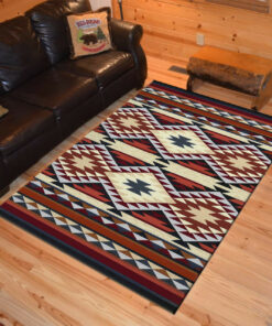 Personalized Diamond Rio Southwestern Native American Area Rugs