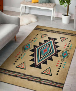 Personalized Naumaddic Arts Native American Design Area Rugs