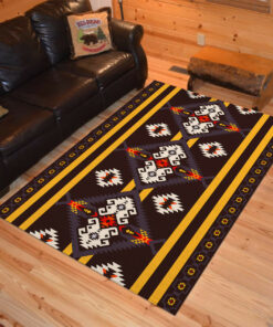 Personalized Southwest Seamless Pattern Area Rugs