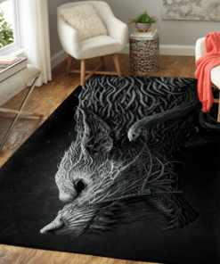 Fenrir Viking Area Rug, Viking Rug for Viking Lovers