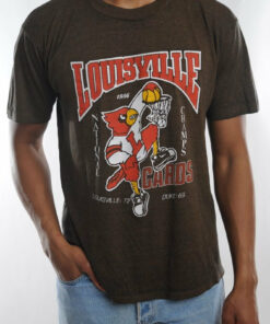 1986 Louisville Cardinals Shirt University Football Fan Shirt Gifts for NCAA Fans