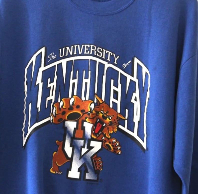 1990’s Kentucky Wildcats National Champs Shirt, University Of Kentucky Sweatshirt College Student Gift
