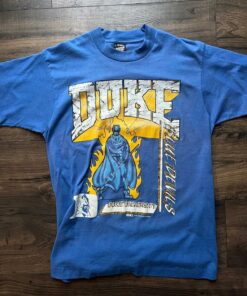 1991 Vintage Duke Blue Devils T Shirt Sweatshirt