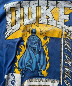 1991 Vintage Duke Blue Devils T Shirt Sweatshirt