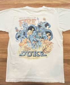 1992 Duke Blue Devils Great Balls Of Fire T-shirt