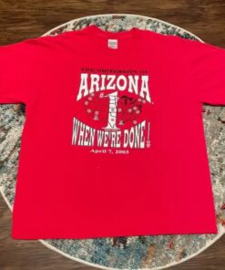 1994 CSA arizona wildcats final four charlotte t shirt