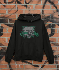Ohio University Bobcat Short Sleeve Premium Hoodie