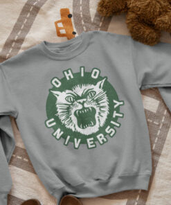 Ohio University Vintage Bobcat Logo Sweatshirt