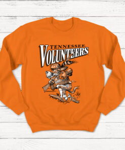 Vintage Tennessee Volunteers Graphics Crewneck Sweatshirt Hoodie Full Size And Colors