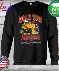 2022 Load The Wagon For New Orleans Kansas Jayhawks Shirt