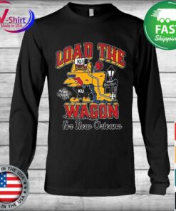 2022 Load The Wagon For New Orleans Kansas Jayhawks Shirt