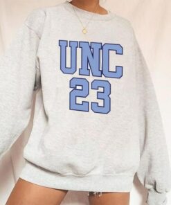 23 UNC Sweatshirt, Jordan Sweatshirt, Carolina College Sweatshirt, Vintage Carolina Sweatshirt, Carolina Fan Crewneck, Distressed Carolina