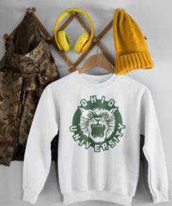 Ohio University Vintage Bobcat Logo Sweatshirt