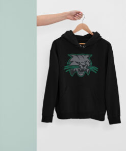 Ohio University Bobcat Short Sleeve Premium Hoodie