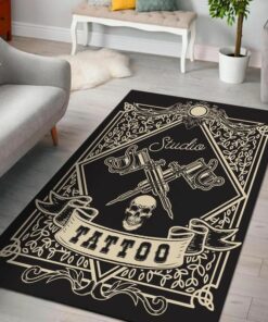 Tattoo Studio Rug Living Room Rugs Floor Decor