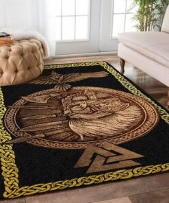 Viking Area Rug - Strong Viking Rectangle Rug Viking Area Rug