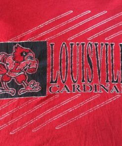 80s Vintage Louisville Cardinals University ncaa college T-Shirt