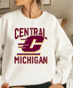 90s Central Michigan University CMU Sweatshirt Hoodie Shirt