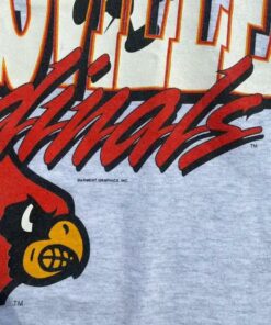 90s Garfield Louisville Cardinals T Shirt Garment Graphics Reprinted, Uofl Sweatshirt, University of Louisville Sweatshirt