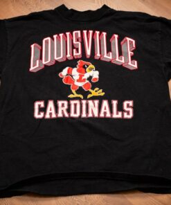 90s Louisville Cardinals Mascot Long Sleeve T-Shirt Vintage 1990s, College University