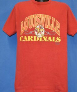 90s Louisville Cardinals University NCAA College Mascot t-shirt