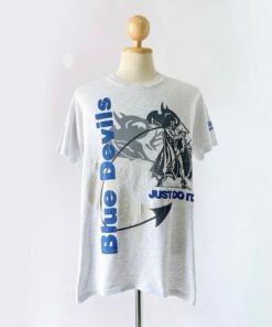 90s Nike Just Do It Duke University Blue Devils T-shirt