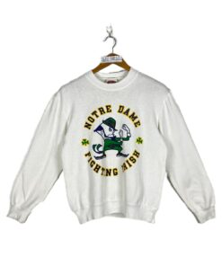 90s Nutmeg Mills Notre Dame Fighting Irish Pullover Crewneck