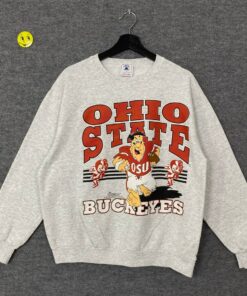 90s Ohio State Buckeyes Sweatshirt Ohio Crewneck University Ohio State Sweater Pullover