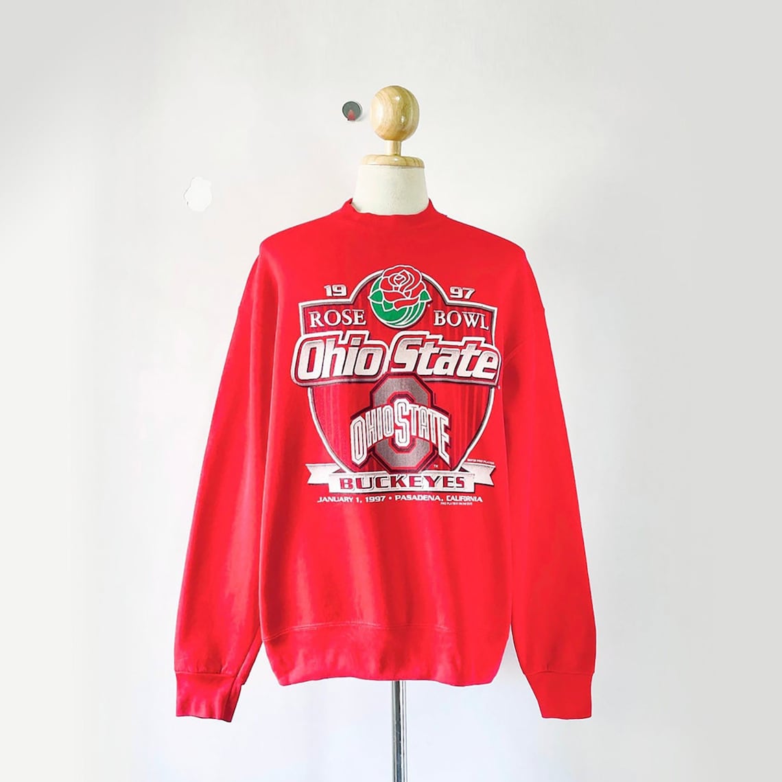 90s Ohio State University Buckeyes College Sweatshirt S-5XL
