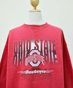 90s Ohio State University Buckeyes College Sweatshirt Tshirt